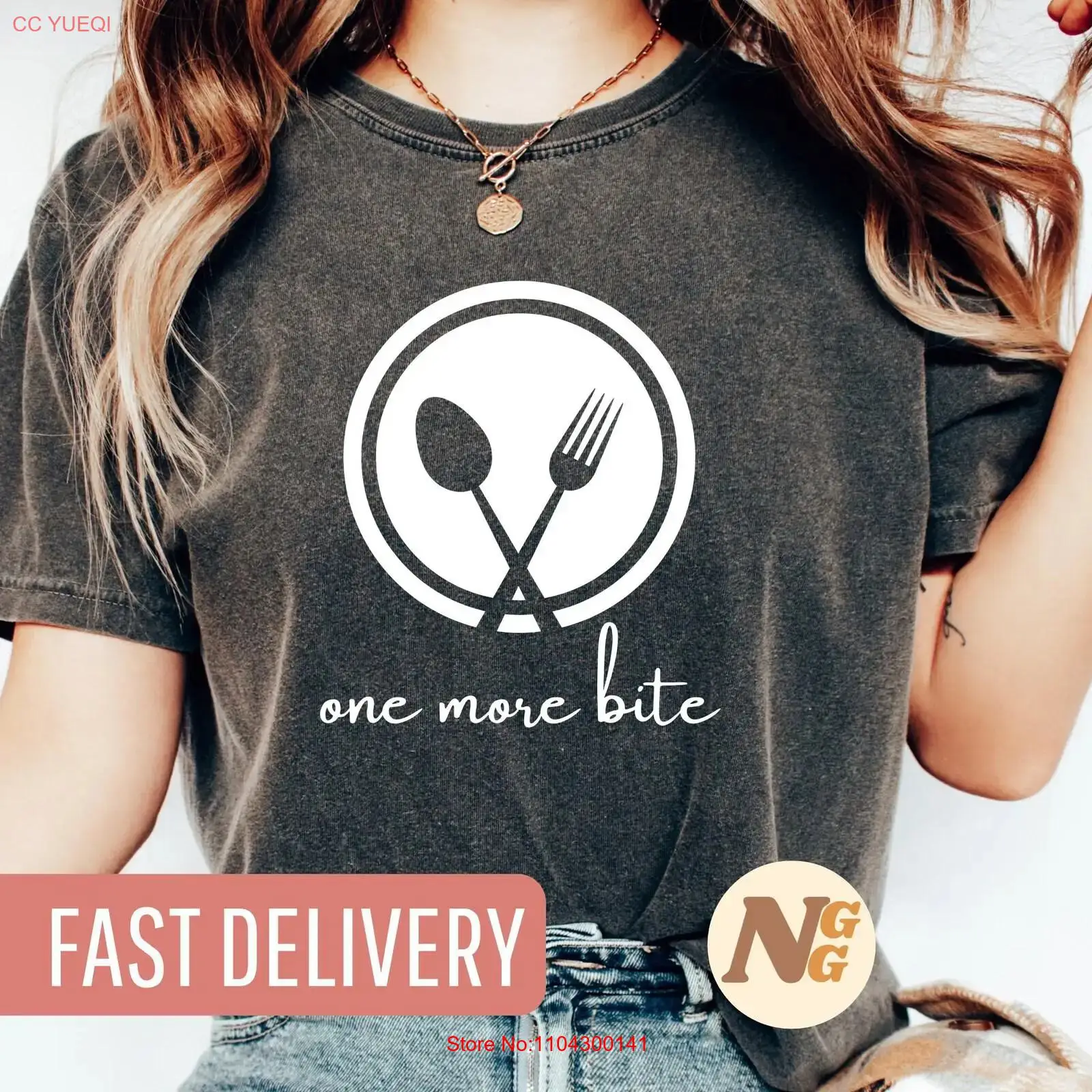 Foody Snacks - เสื้อยืด Foodie ลาย Bite Food Lover