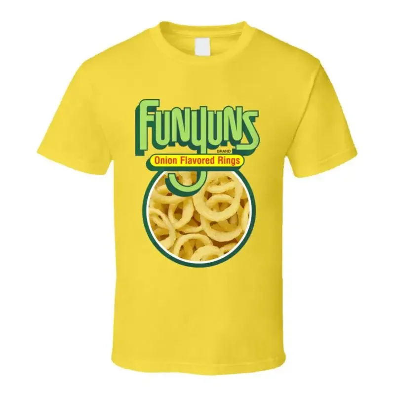Foody Snacks - เสื้อยืดแฟนอาหาร Funyuns รสหัวหอม