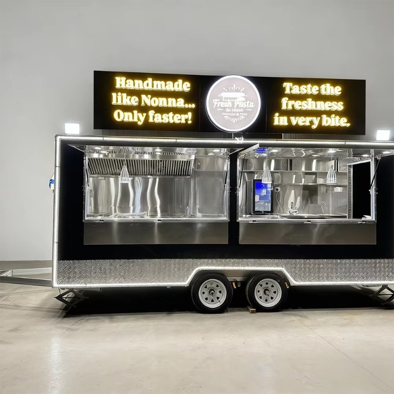 รถขายอาหารเคลื่อนที่ รถพ่วงขาย - Food Snacks Catering บทวิจารณ์และราคา