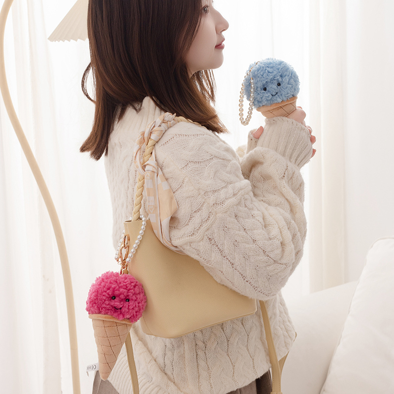 น่ารักการ์ตูนไอศกรีมตุ๊กตาของเ - Food Snacks Gifts บทวิจารณ์และราคา