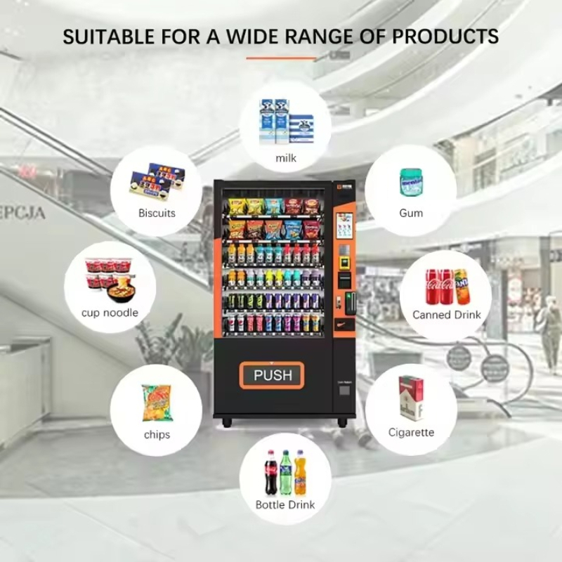ตู้จำหน่ายสินค้าอัตโนมัติแบบสั - Food Drink Snacks บทวิจารณ์และราคา