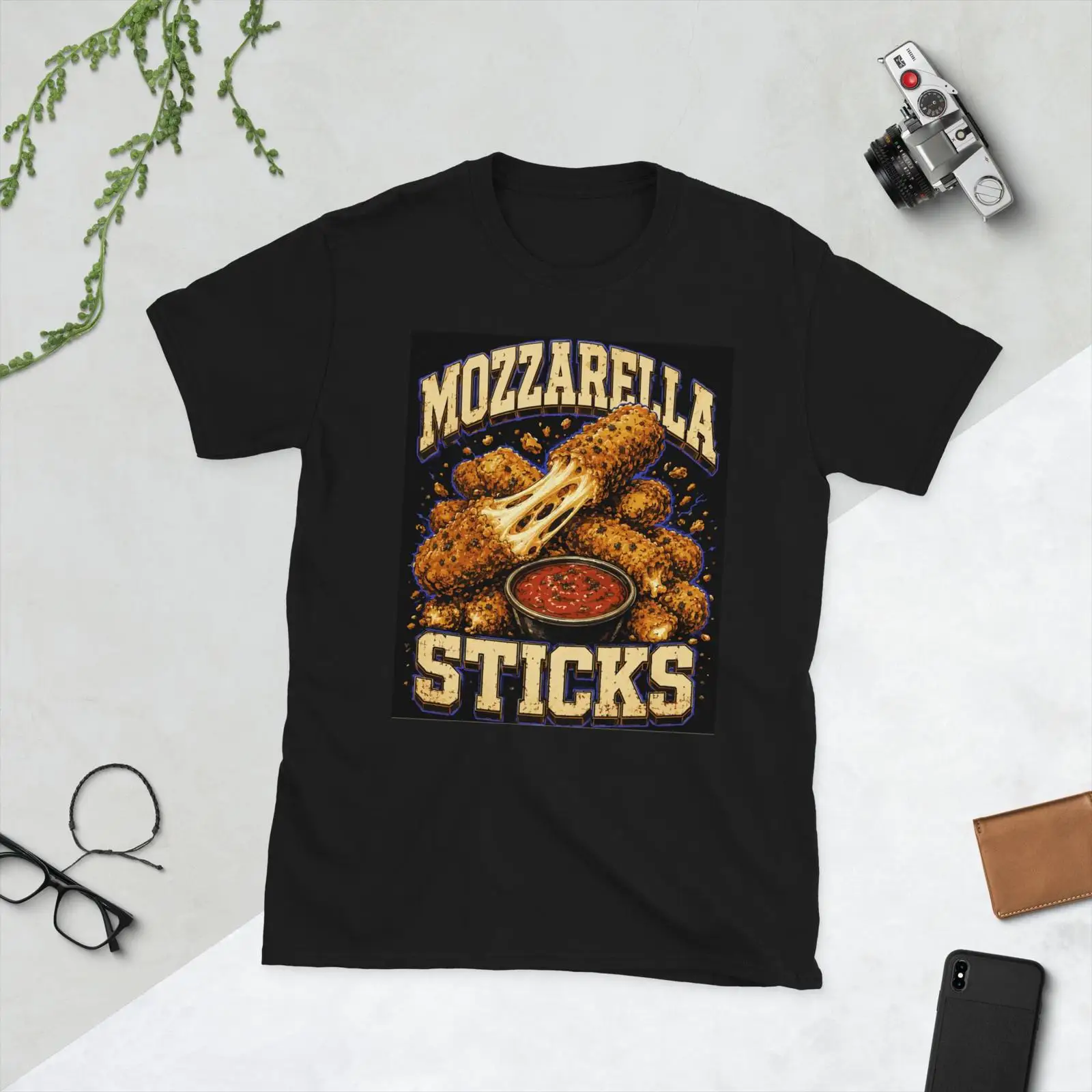 เสื้อยืดคนรักขนมย้อนยุค ลายมอส - Foody Snacks บทวิจารณ์และราคา