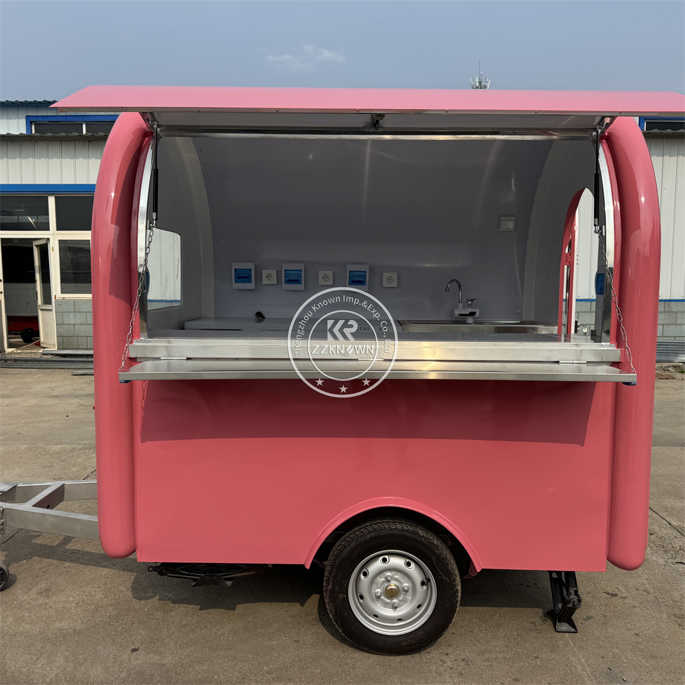 รถพ่วงขายอาหารเคลื่อนที่แบบกำห - Food Snacks Catering บทวิจารณ์และราคา