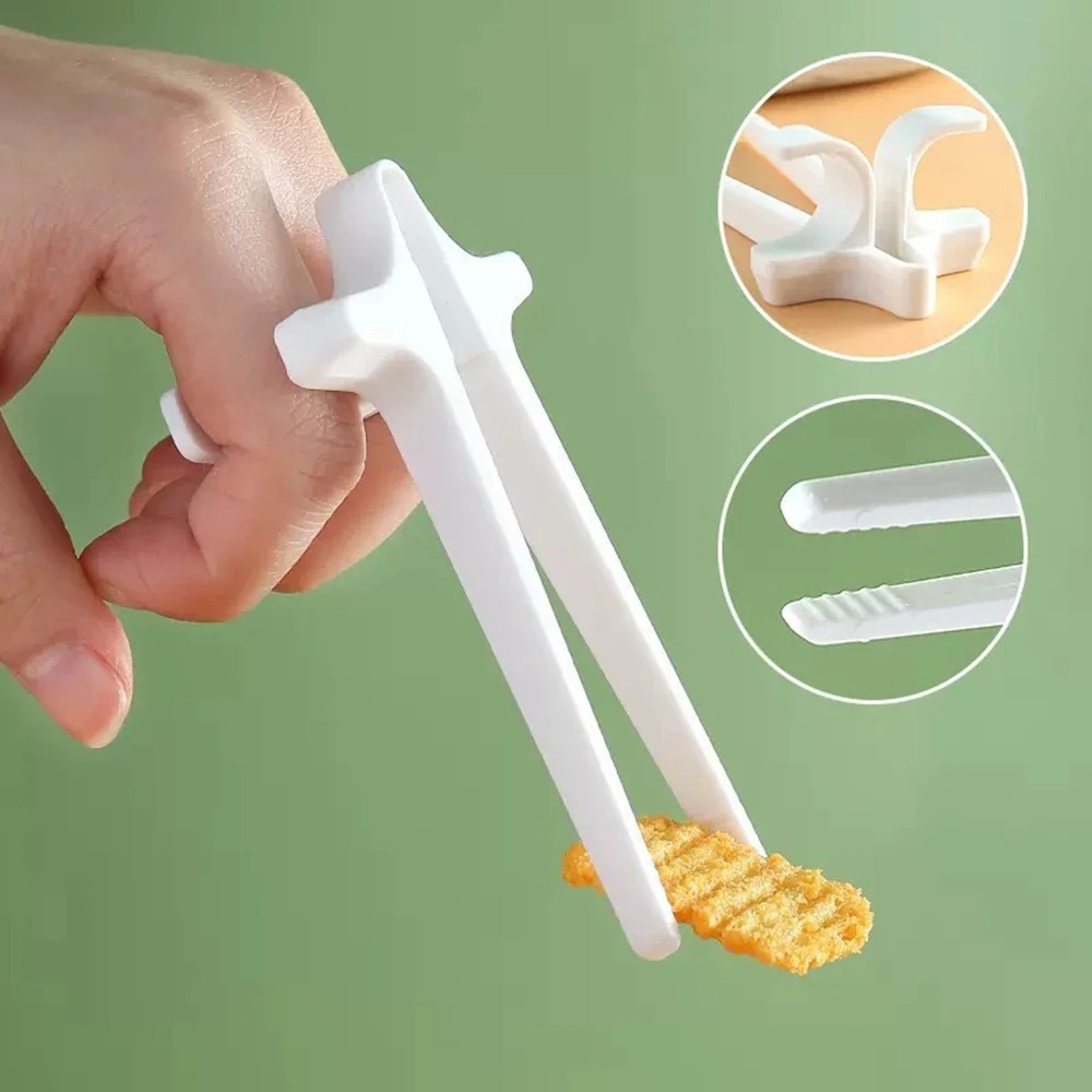 ตะเกียบหนีบอาหาร 1 ชิ้น สำหรับ - Snacks Food Video บทวิจารณ์และราคา