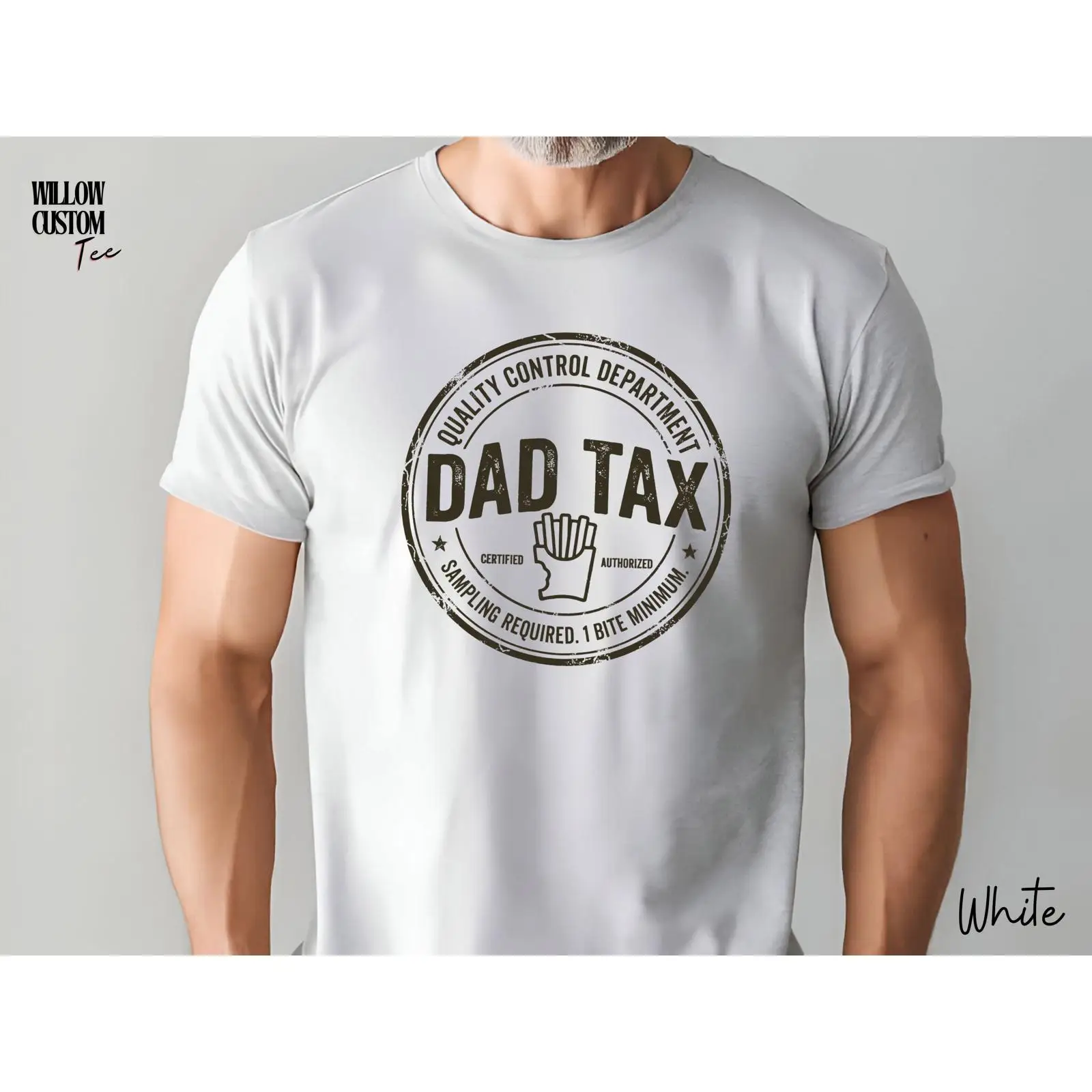 เสื้อยืด Dad Tax ลายตลกสำหรับค - Foody Snacks บทวิจารณ์และราคา