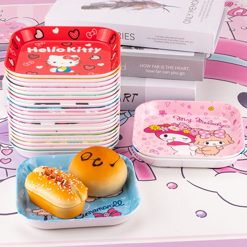 แผ่นเมลามีนคูลโลมิใหม่ ลายการ์ - Food Snacks To Eat บทวิจารณ์และราคา
