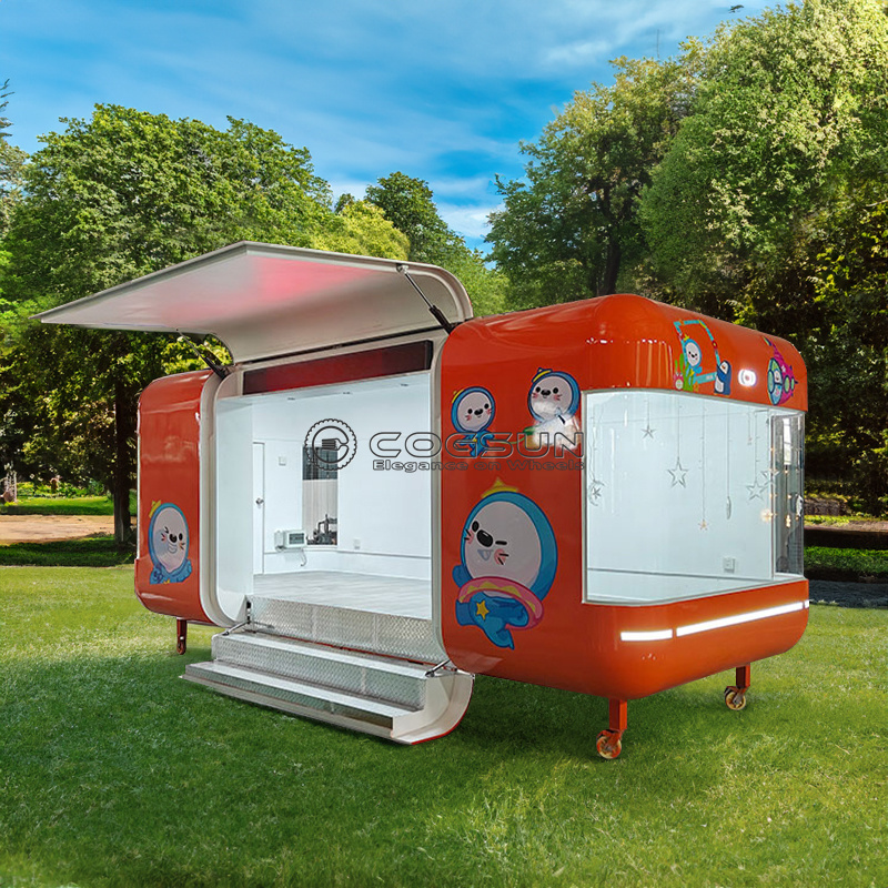 Street Mobile Food Trailer พิซ - Food Snacks Catering บทวิจารณ์และราคา