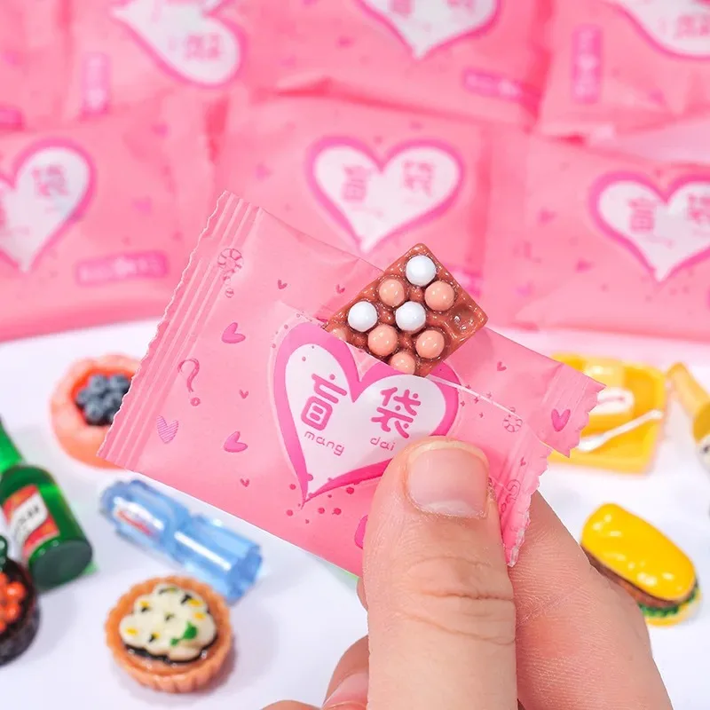 ของเล่นจิ๋วสไตล์สุ่ม กระเป๋า ข - Food Drink Snacks บทวิจารณ์และราคา
